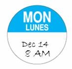 MON LUNES Dec 14 8 AM